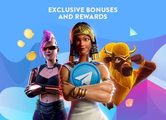 Join our Telegram channel to enjoy deposits boost, Free Spins, Rewards Points and more!